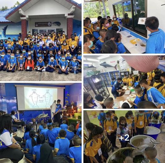 กรม ทช. ให้ความรู้วิชาเขตทางทะเลนักเรียนโรงเรียนวัดหาดทรายแก้ว จ.ชุมพร