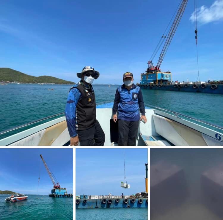 ติดตั้งทุ่นผูกเรือเกาะล้าน ลดกระทบปะการังจากการท่องเที่ยว