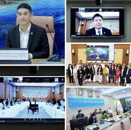 อธิบดี ทช. กล่าวต้อนรับและเปิดการประชุม WESTPAC Advisory Group Meeting 2022