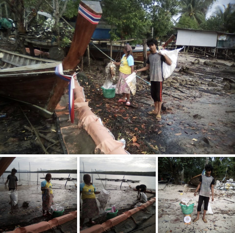 ลดขยะสู่ทะเลสิเกา ตัดตอนก่อนออกจากคลองกะลาเสใหญ่