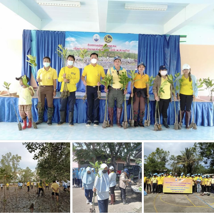 รวมใจชุมชนคลองเคียน บำเพ็ญประโยชน์ให้สถานศึกษาในพื้นที่