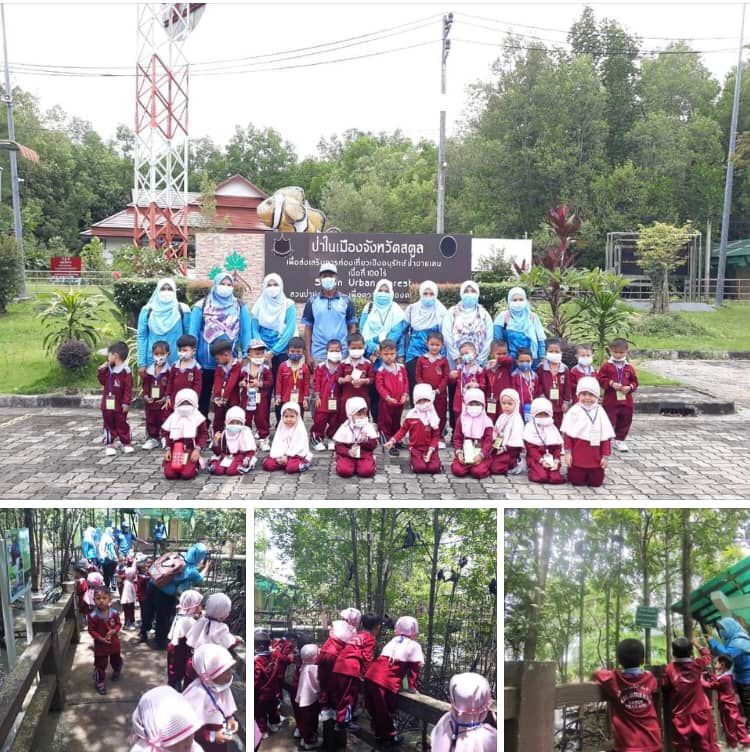 นำน้องๆ ดารุลญันนะห์ เที่ยวชมความสมบูรณ์ป่าชายเลนตำมะลัง