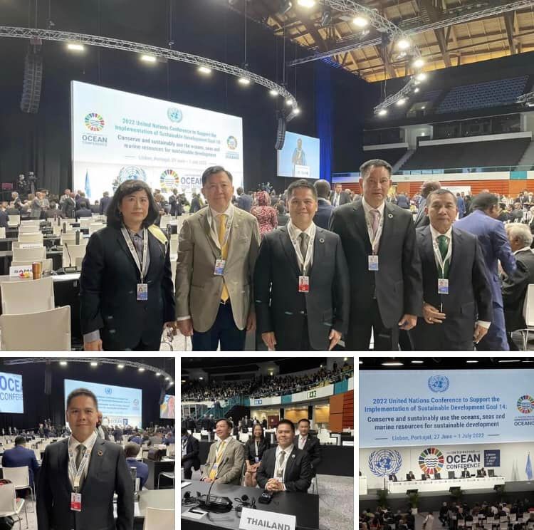 วราวุธ นำทีมไทยแลนด์ร่วมประชุม 2022 UN Ocean Conference เชื่อมั่นผลงานไทยโดดเด่น เตรียมพร้อมขึ้นกล่าวท่าทีไทย ณ กรุงลิสบอน โปรตุเกส
