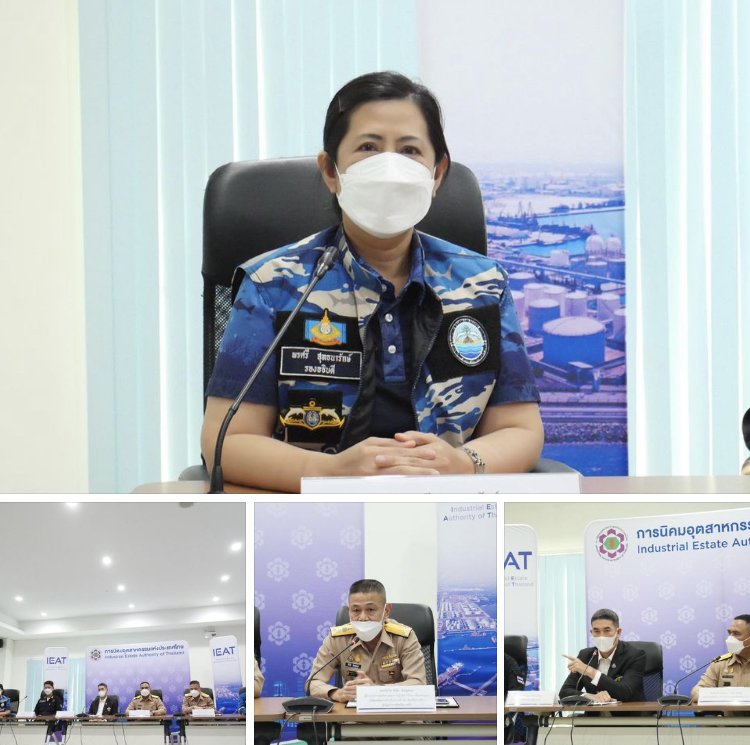 กรมทะเล ร่วมแถลงข่าวความคืบหน้าการแก้ไขปัญหามลพิษเนื่องจากน้ำมันดิบรั่วไหล บริเวณมาบตาพุด จ.ระยอง