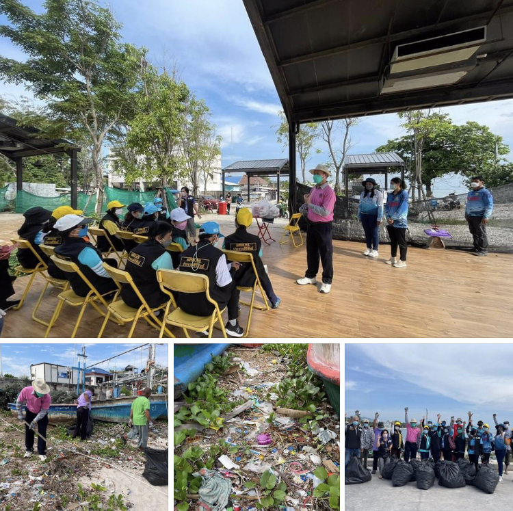 คนรักหัวหิน รวมพลังเก็บกวดขยะชายหาดหน้าบ้าน