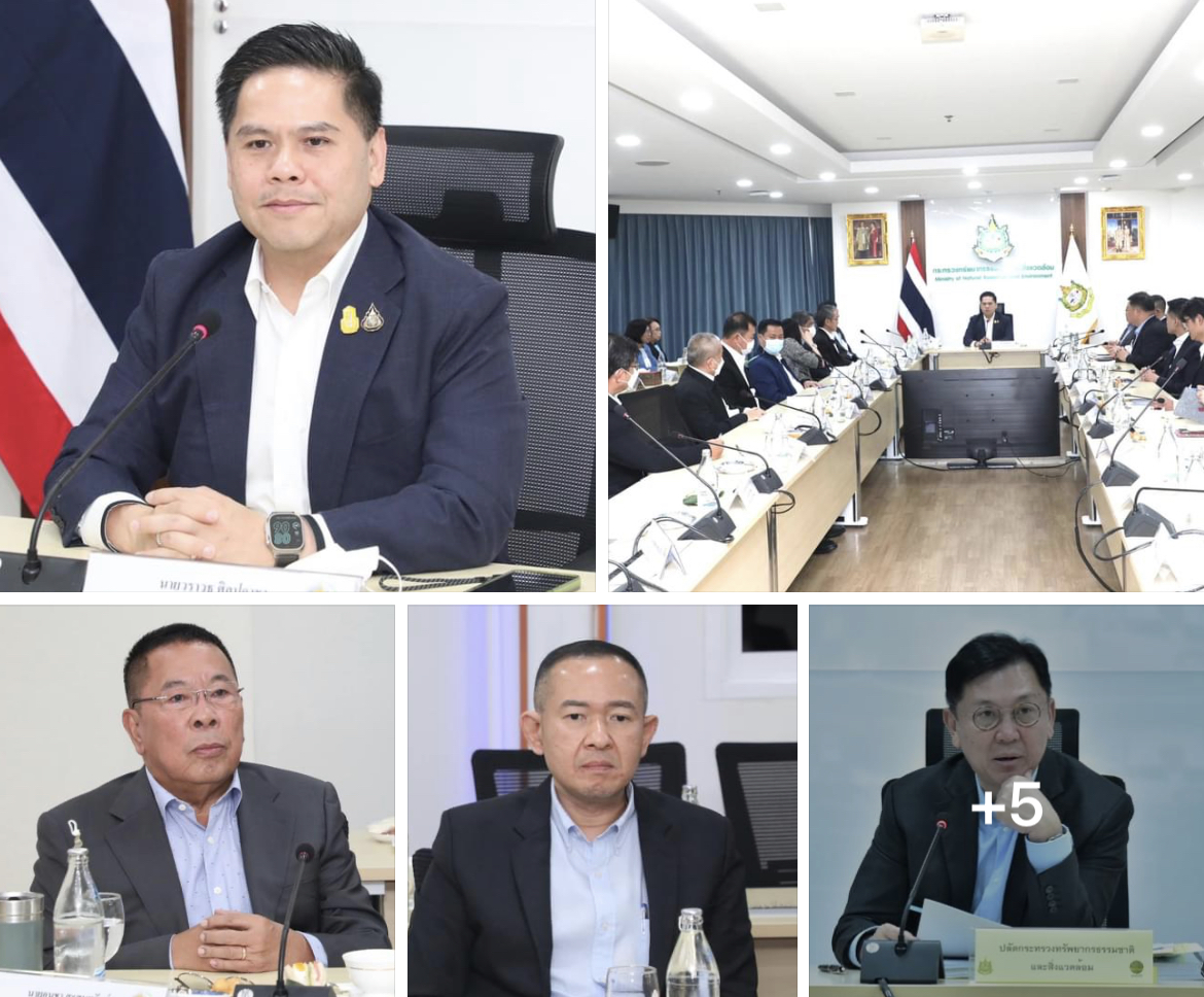 "รัฐมนตรี วราวุธ" มอบนโยบายผู้บริหาร ทส. พร้อมให้กำลังใจ ขรก. ที่ตั้งใจทำงาน