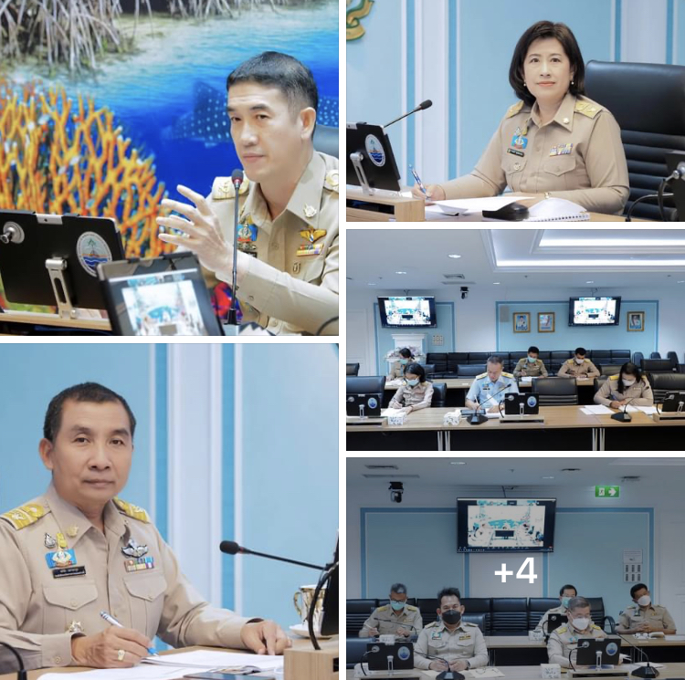 "กรมทะเลและชายฝั่ง" ประชุมคณะทำงานปรับปรุงโครงสร้างภายในกรมทรัพยากรทางทะเลและชายฝั่ง ครั้งที่ 1/2566