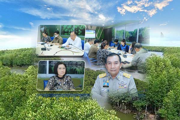 "รรท.อทช." นั่งหัวโต๊ะประชุมคณะกรรมการบริหารโครงการปลูกป่าชายเลน เพื่อประโยชน์จากคาร์บอนเครดิต
