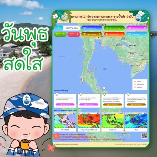 ทะเลไทยมีอะไร สรุปสถานการณ์ทรัพยากรทางทะเลและชายฝั่ง