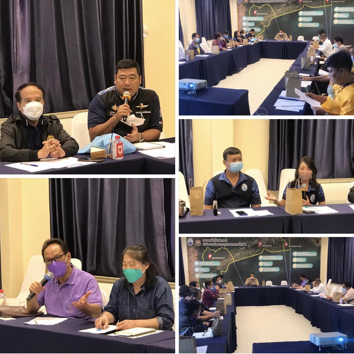 กรมทะเลชายฝั่ง ร่วมประชุมส่งเสริมสนับสนุนภาคประชาชนให้มีส่วนร่วมในการอนุรักษ์ ฟื้นฟูทรัพยากรทางทะเลและชายฝั่ง จ.สมุทรสาคร
