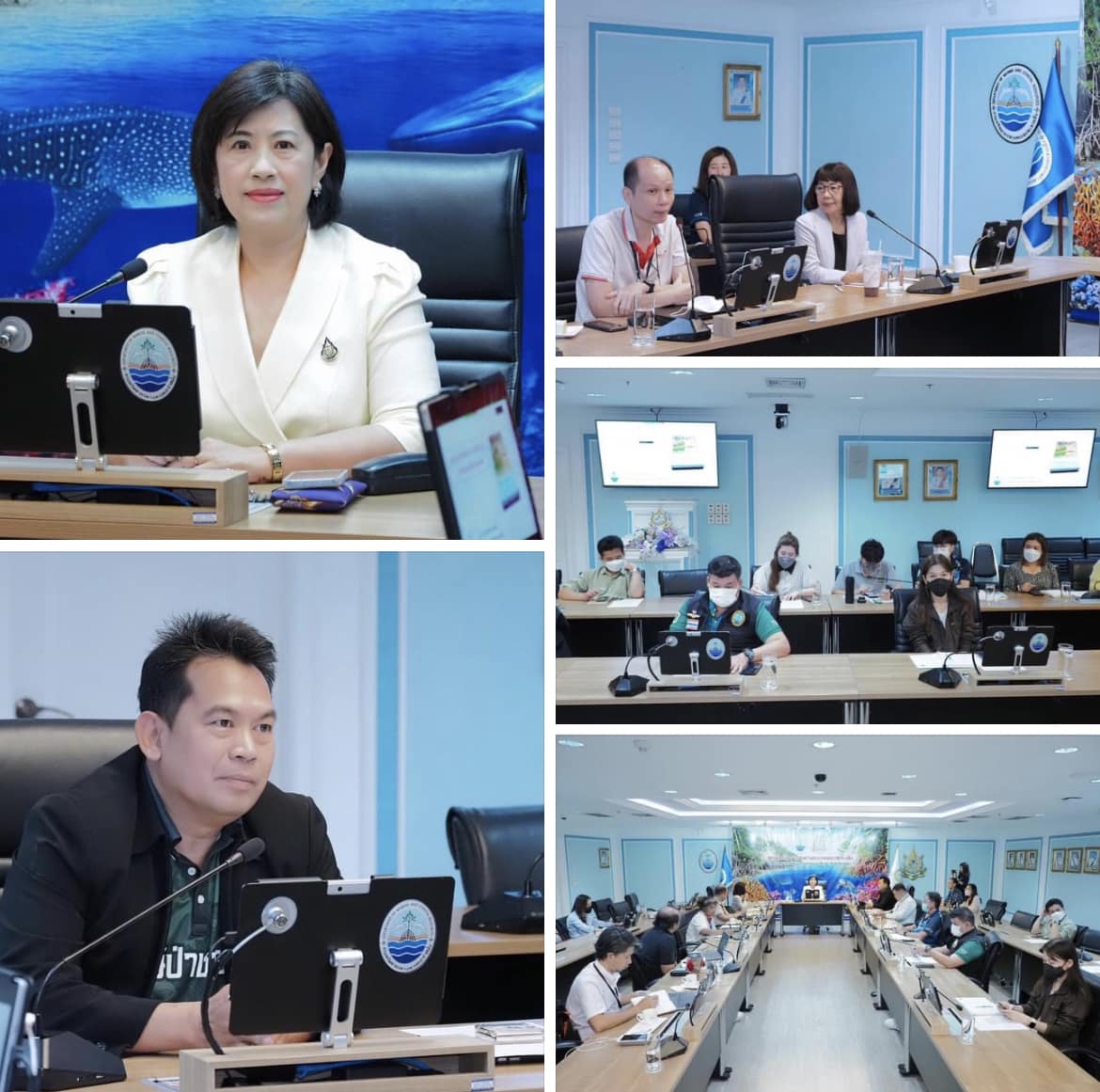ทช. ร่วมกับ สวทช. ประชุมหารือการพัฒนาความร่วมมือในการอนุรักษ์ เฝ้าระวังการกัดเซาะชายฝั่ง
