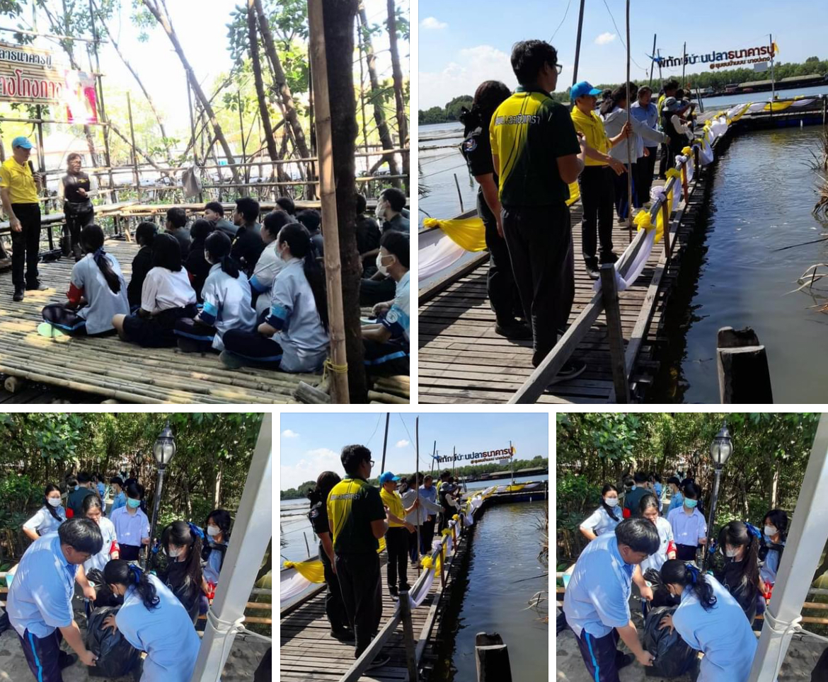 กรมทะเลชายฝั่ง บรรยายให้ความรู้ การอนุรักษ์ฟื้นฟูทรัพยากรสิ่งแวดล้อม ด้านชนิดของ"พันธุ์ไม้ป่าชายเลน"