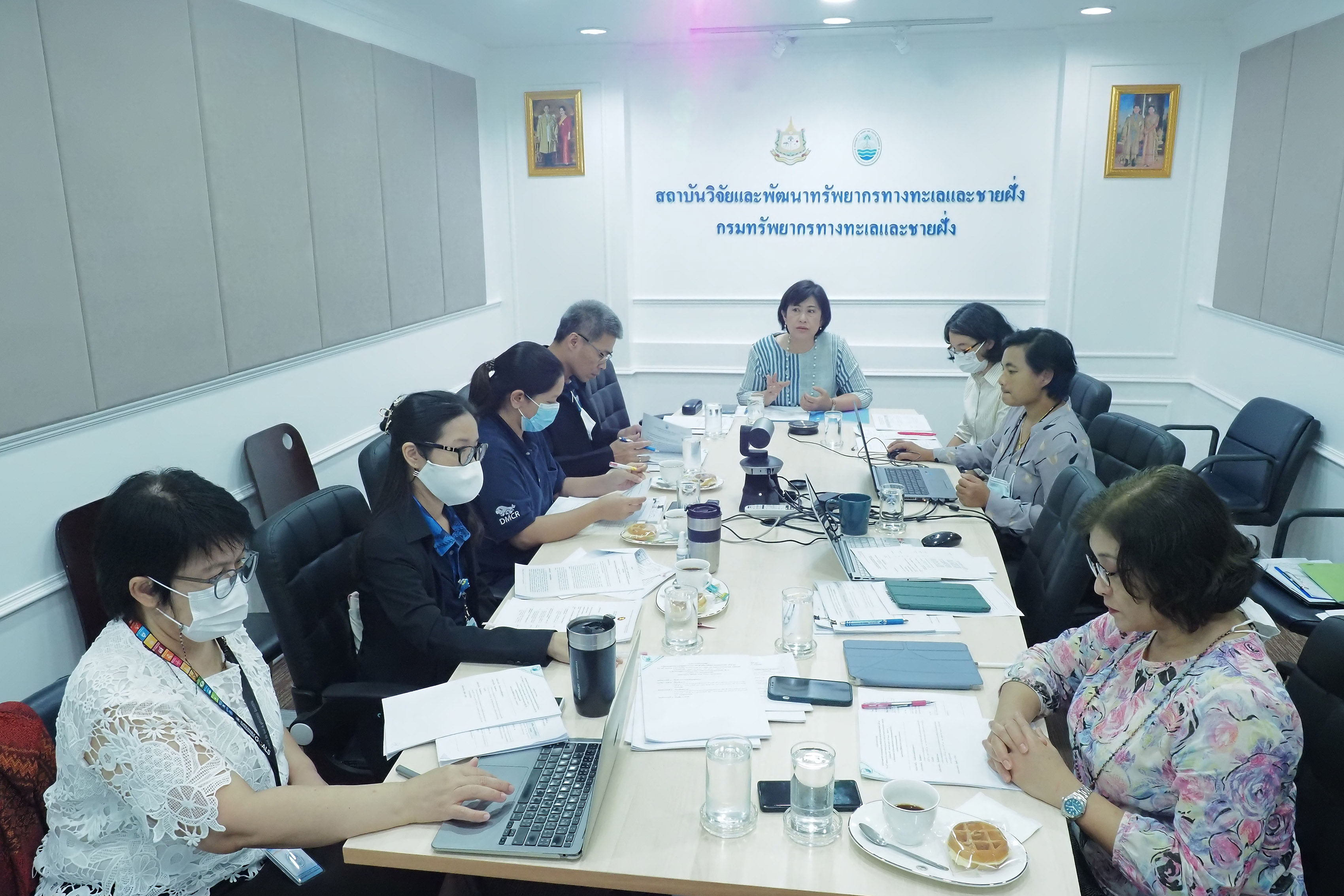 กรมทะเลชายฝั่ง ประชุมหารือกำหนดท่าทีการประชุมคณะทำงานอาเซียนด้านสิ่งแวดล้อมทางทะเลและชายฝั่ง ครั้งที่ 24 ณ เมืองบาหลี สาธารณรัฐอินโดนีเซีย
