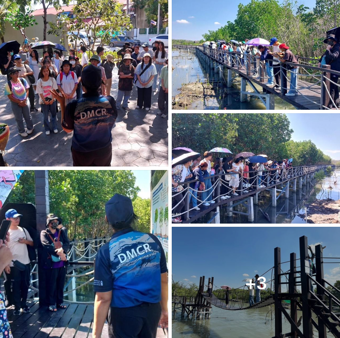 กรม ทช. นำเยี่ยมชม พร้อมศึกษาวิเคราะห์สภาพและความต้องการของชุมชนพื้นที่เลียบทะเล จ.ชลบุรี