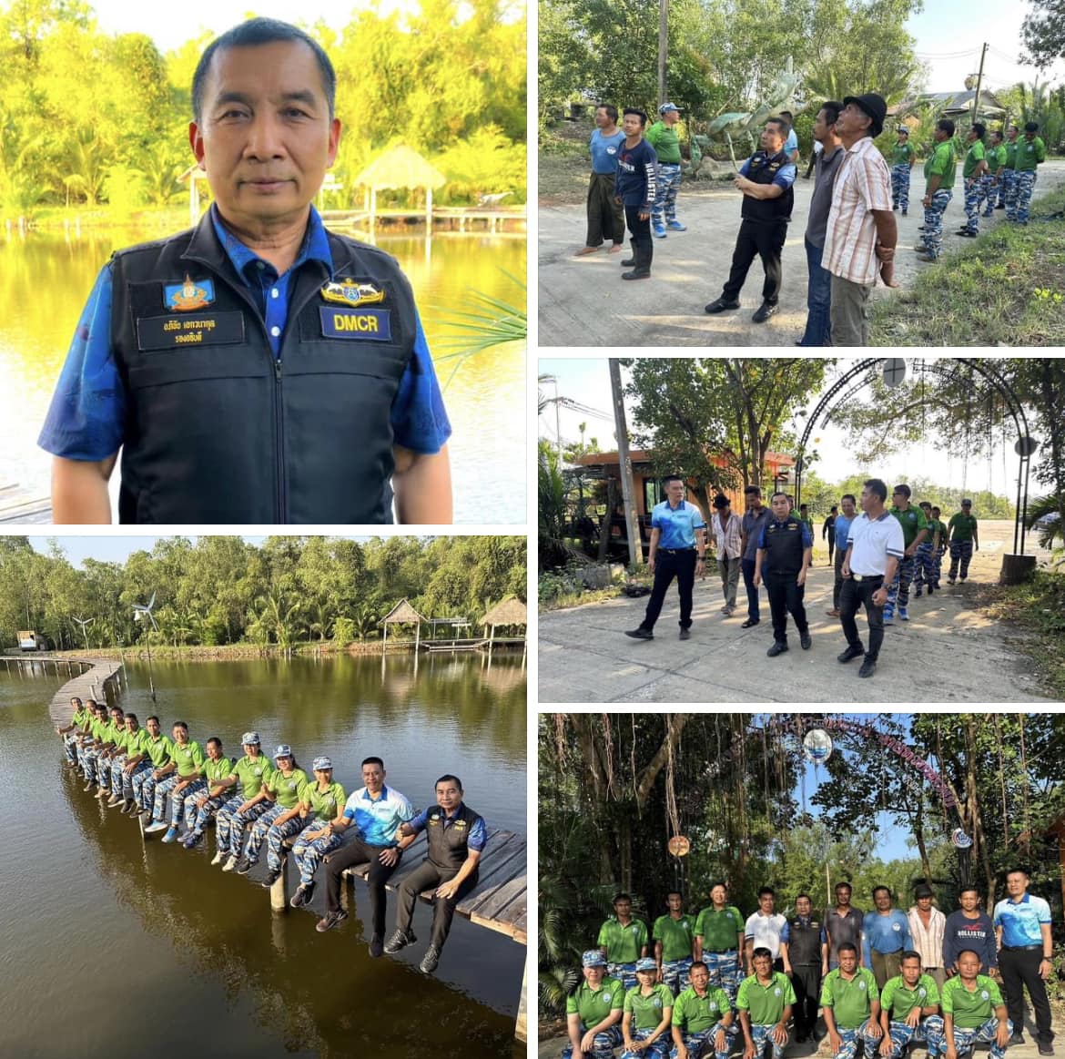 รรท.อทช. ลงพื้นที่พบปะเครือข่ายอนุรักษ์ทรัพยากรป่าชายเลน จ.สุราษฎร์ธานี