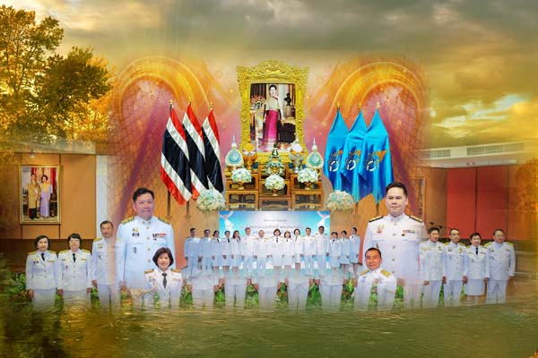 กรมทะเลชายฝั่ง ร่วมพิธีถวายพระพรชัยมงคล เฉลิมพระเกียรติสมเด็จพระนางเจ้าสิริกิติ์ พระบรมราชินีนาถ พระบรมราชชนนีพันปีหลวง เนื่องในโอกาสวันเฉลิมพระชนมพรรษา 12 สิงหาคม 2566