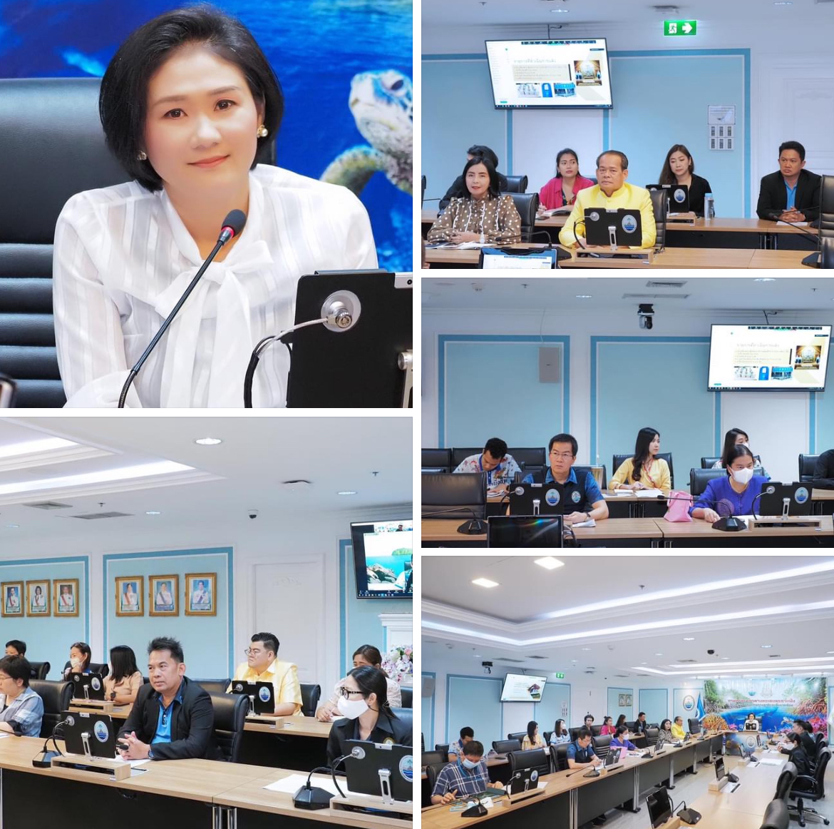 กรม ทช. ประชุมคณะกรรมการอำนวยการและคณะทำงานดำเนินการถวายผ้าพระกฐินพระราชทาน ประจำปี 2566
