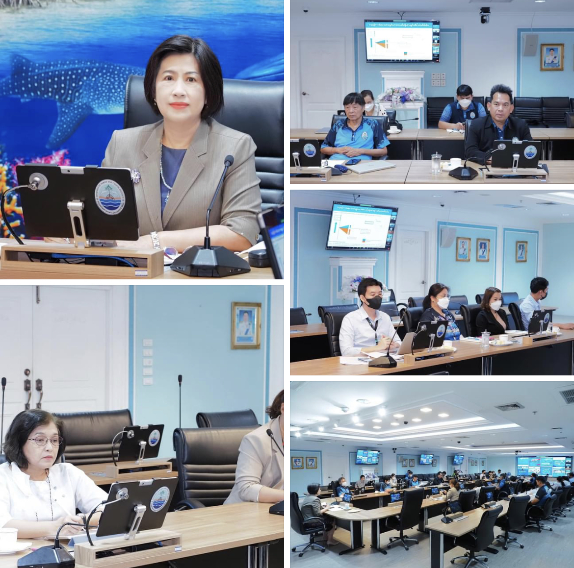 กรมทะเลชายฝั่ง จัดประชุมเพื่อทำความเข้าใจ และวางแผนการดำเนินงานเกี่ยวกับเศรษฐกิจสีน้ำเงิน