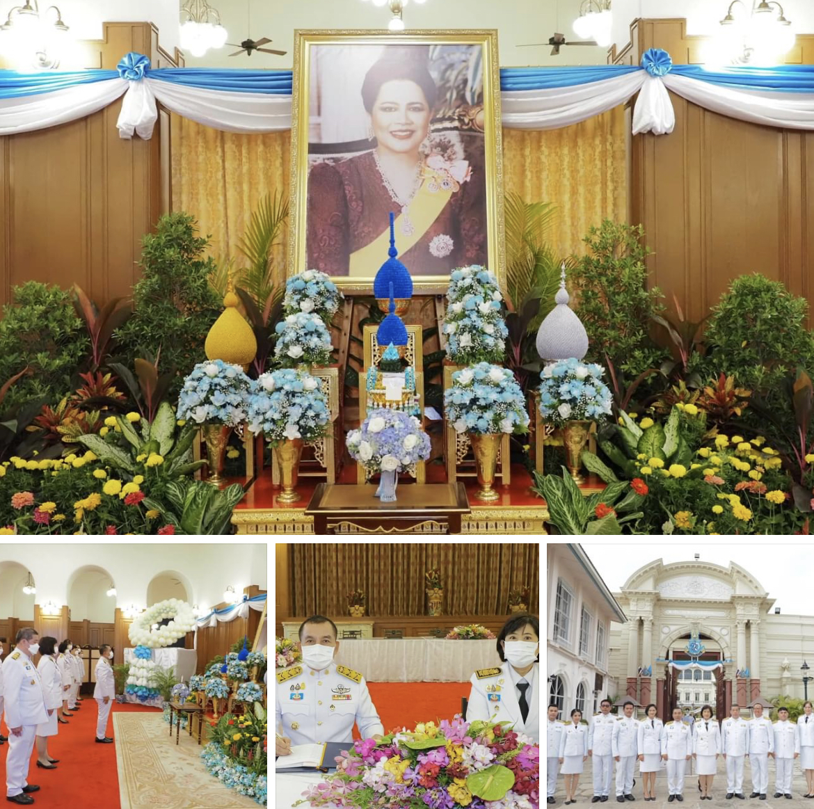 ทช. ร่วมลงนามถวายพระพรสมเด็จพระนางเจ้าสิริกิติ์ พระบรมราชินีนาถ พระบรมราชชนนีพันปีหลวง