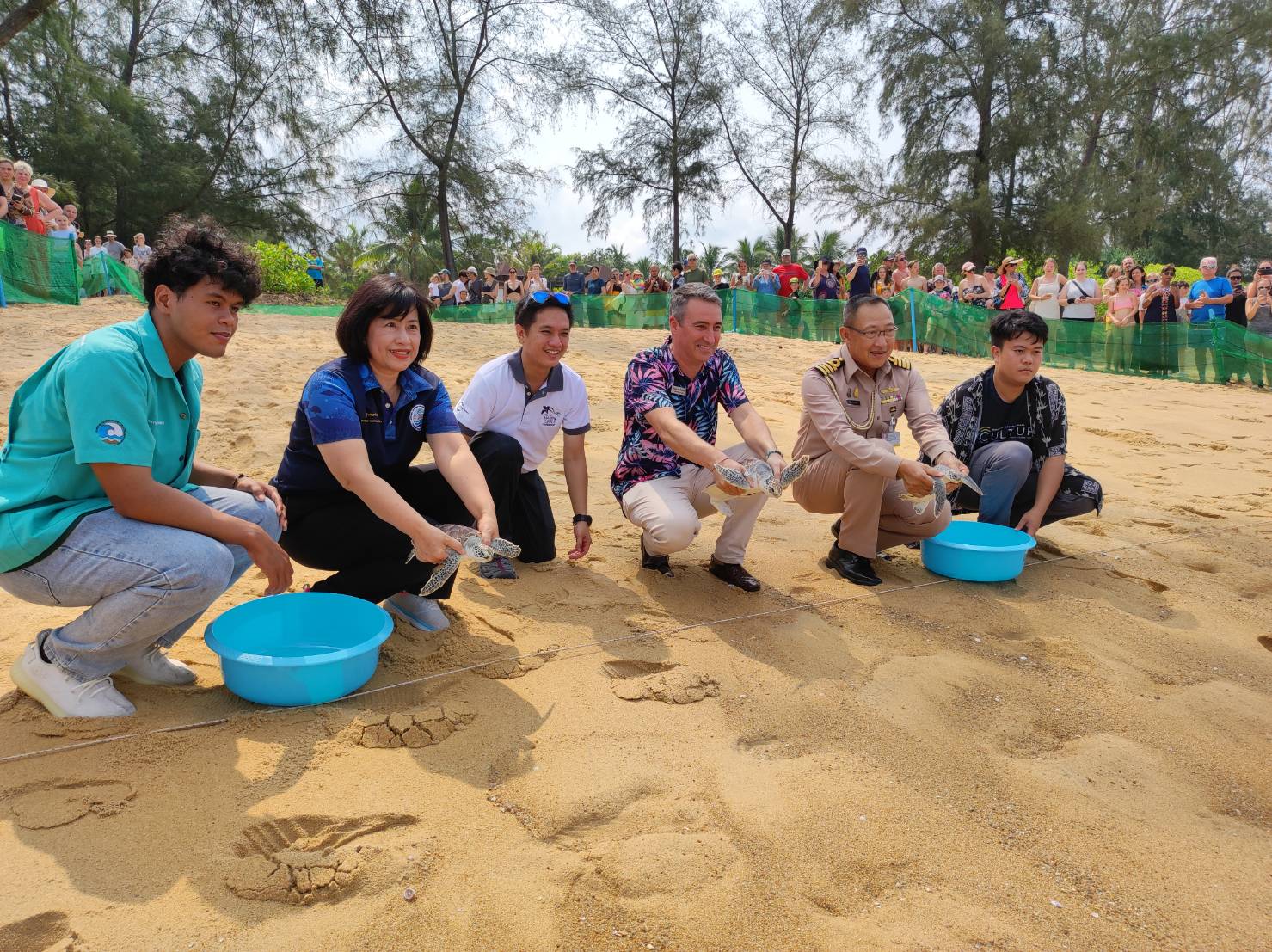 กรมทะเลและชายฝั่ง ร่วมกิจกรรมปล่อยเต่าหาดไม้ขาว ครั้งที่ 14 ณ โรงแรมเจดับบลิว แมริออท ภูเก็ต รีสอร์ทแอนด์ สปา
