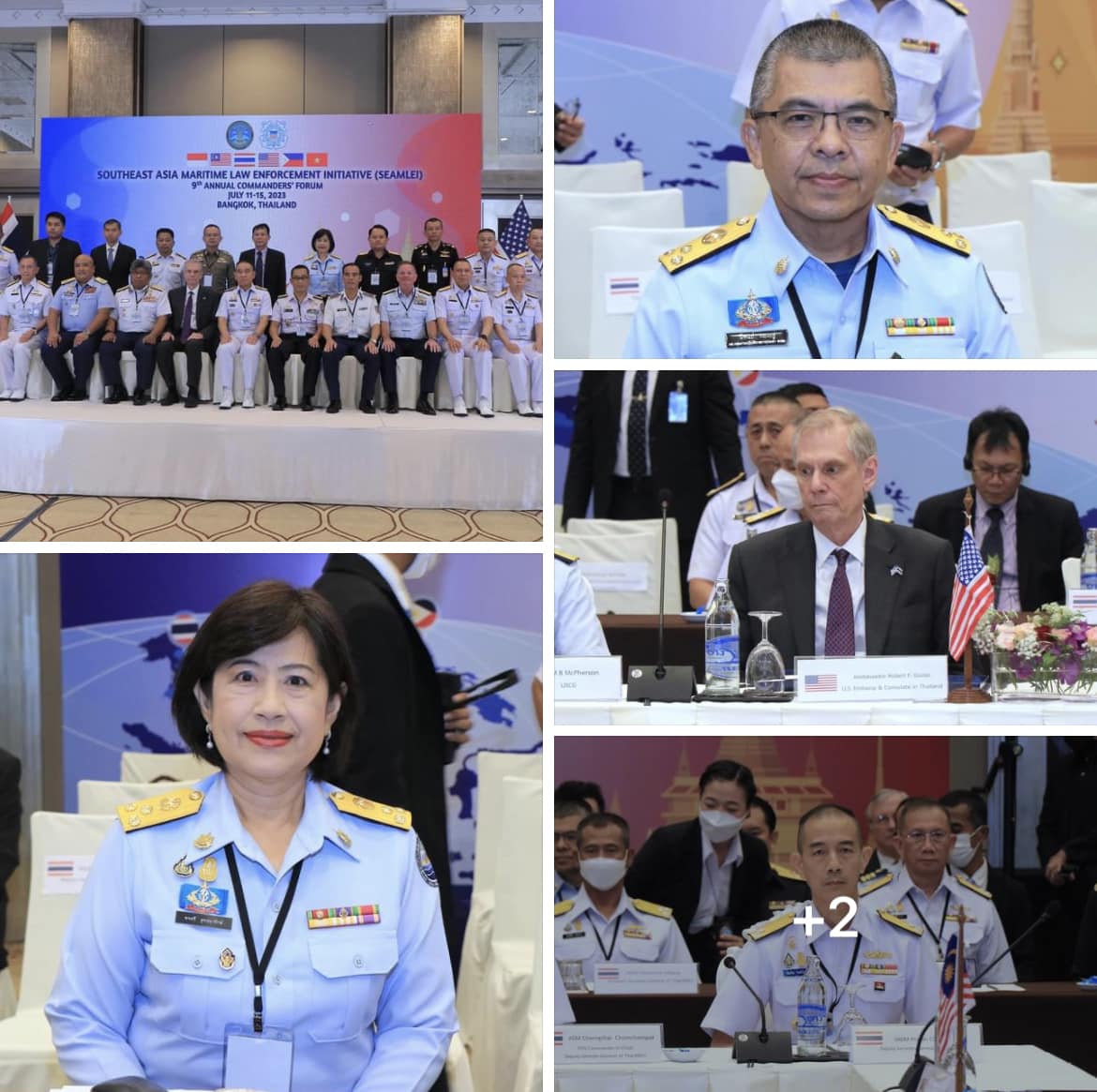 กรม ทช. ร่วมพิธีเปิดการประชุมระดับผู้บังคับบัญชาตามกรอบความริเริ่มการบังคับใช้กฎหมายทางทะเลในภูมิภาคเอเชียตะวันออกเฉียงใต้ ครั้งที่ 9