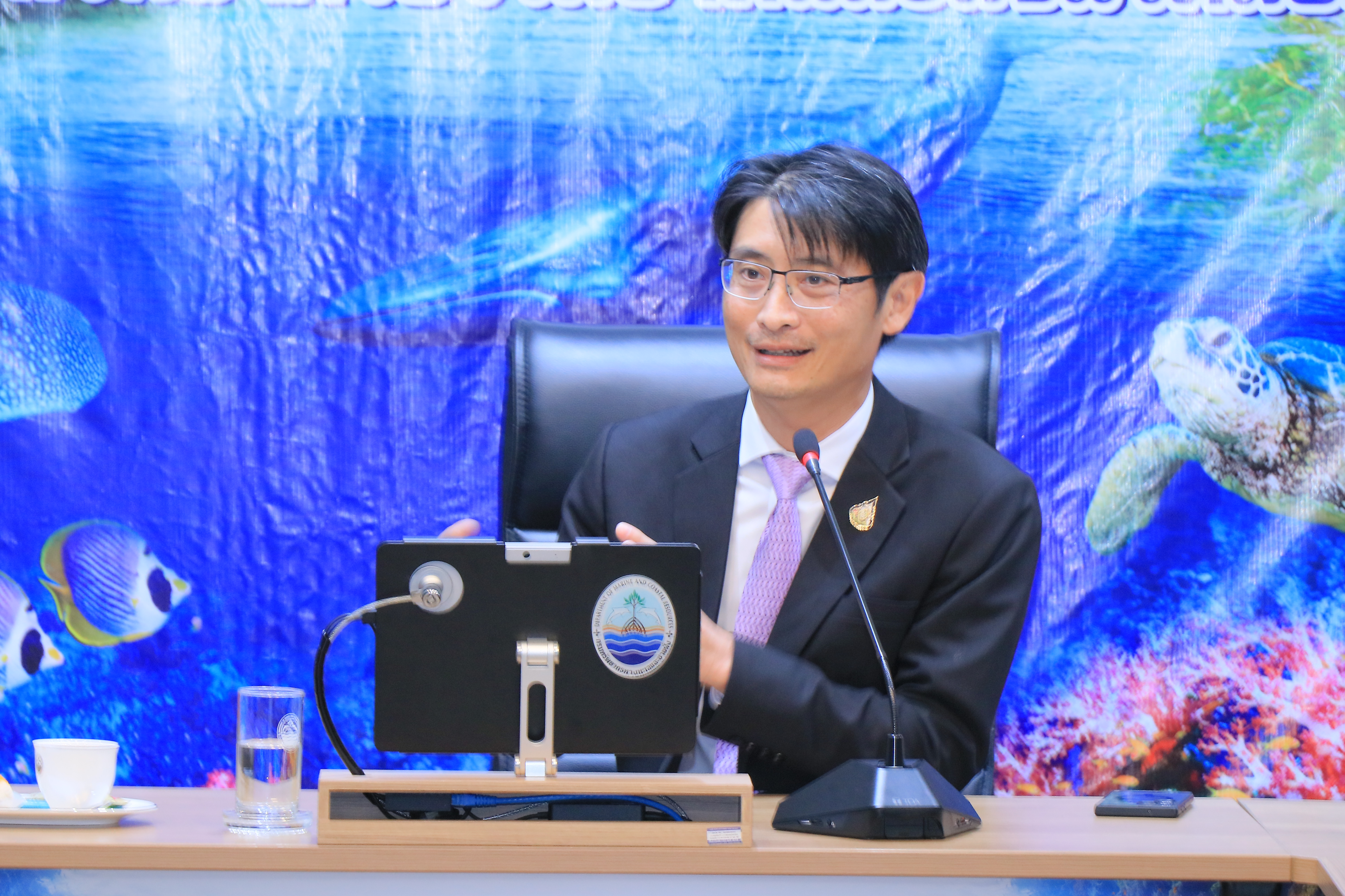 กรมทะเลชายฝั่ง ประชุมหารือแนวทางความร่วมมือในการดำเนินการวิจัยและแลกเปลี่ยนองค์ความรู้