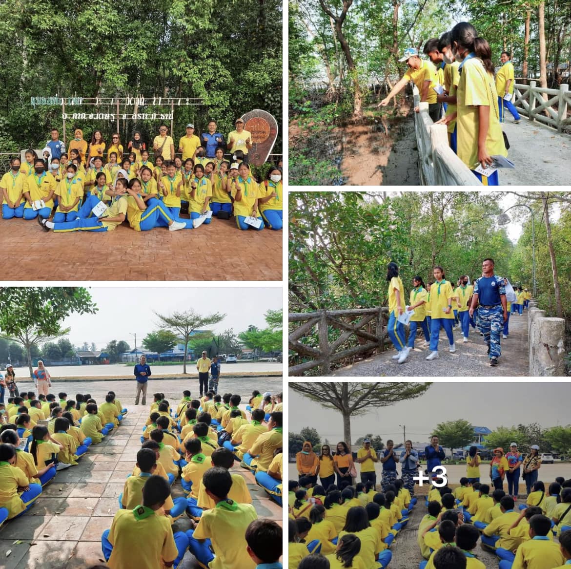 กรม ทช. จัดโครงการทัศนศึกษาแหล่งเรียนรู้บูรณาการลูกเสือ พื้นที่ป่าในเมืองบ้านปากกะแดะ จ.สุราษฎร์ธานี