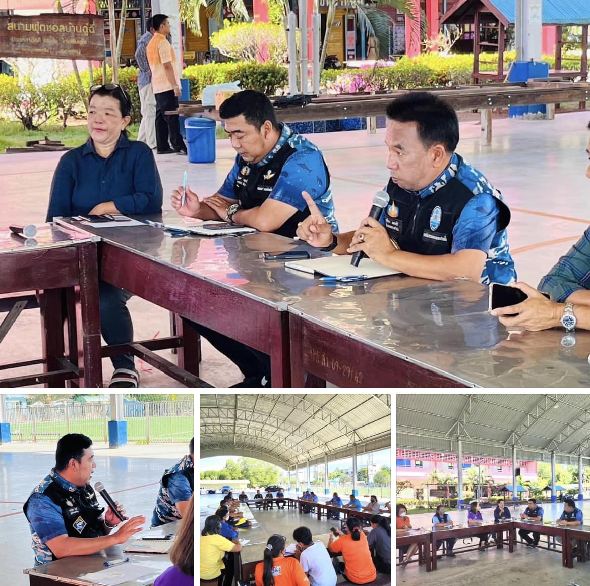 กรมทะเลชายฝั่ง ประชุมโครงการบริหารขยะทะเลจากชุมชนชายฝั่งจังหวัดสมุทรสงคราม
