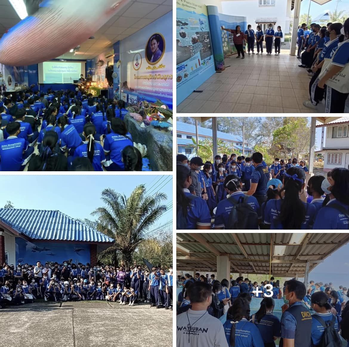 กรมทะเลชายฝั่ง บรรยายให้ความรู้ด้านทรัพยากรทางทะเลและชายฝั่ง แก่นักเรียนอนุบาลเมืองชุมพรวัดสุบรรณนิมิตร จ.ชุมพร