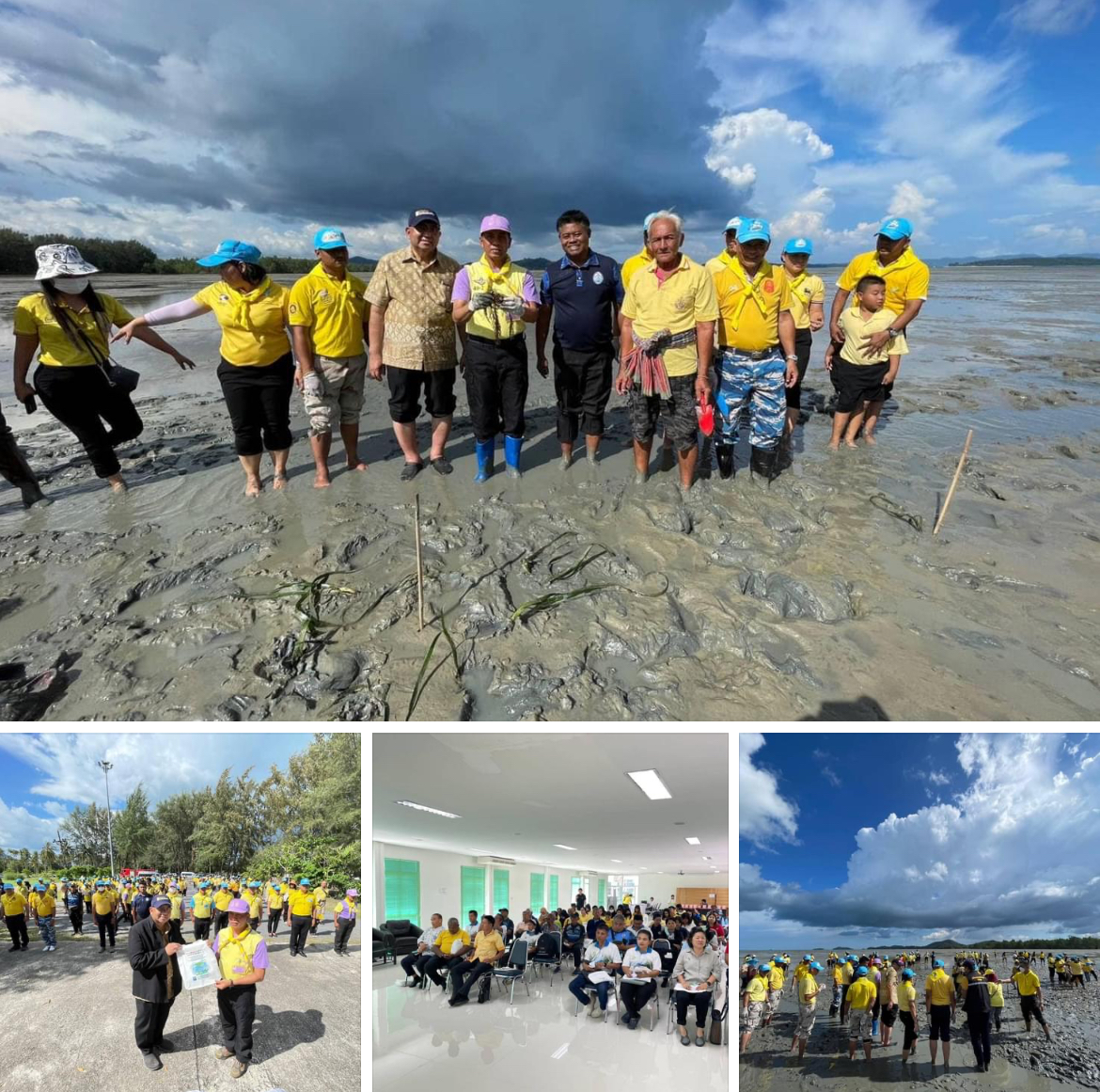 กรมทะเลชายฝั่ง พาเรียนรู้การอนุรักษ์และฟื้นฟูแหล่งหญ้าทะเล หาดท่าหลา จ.ภูเก็ต