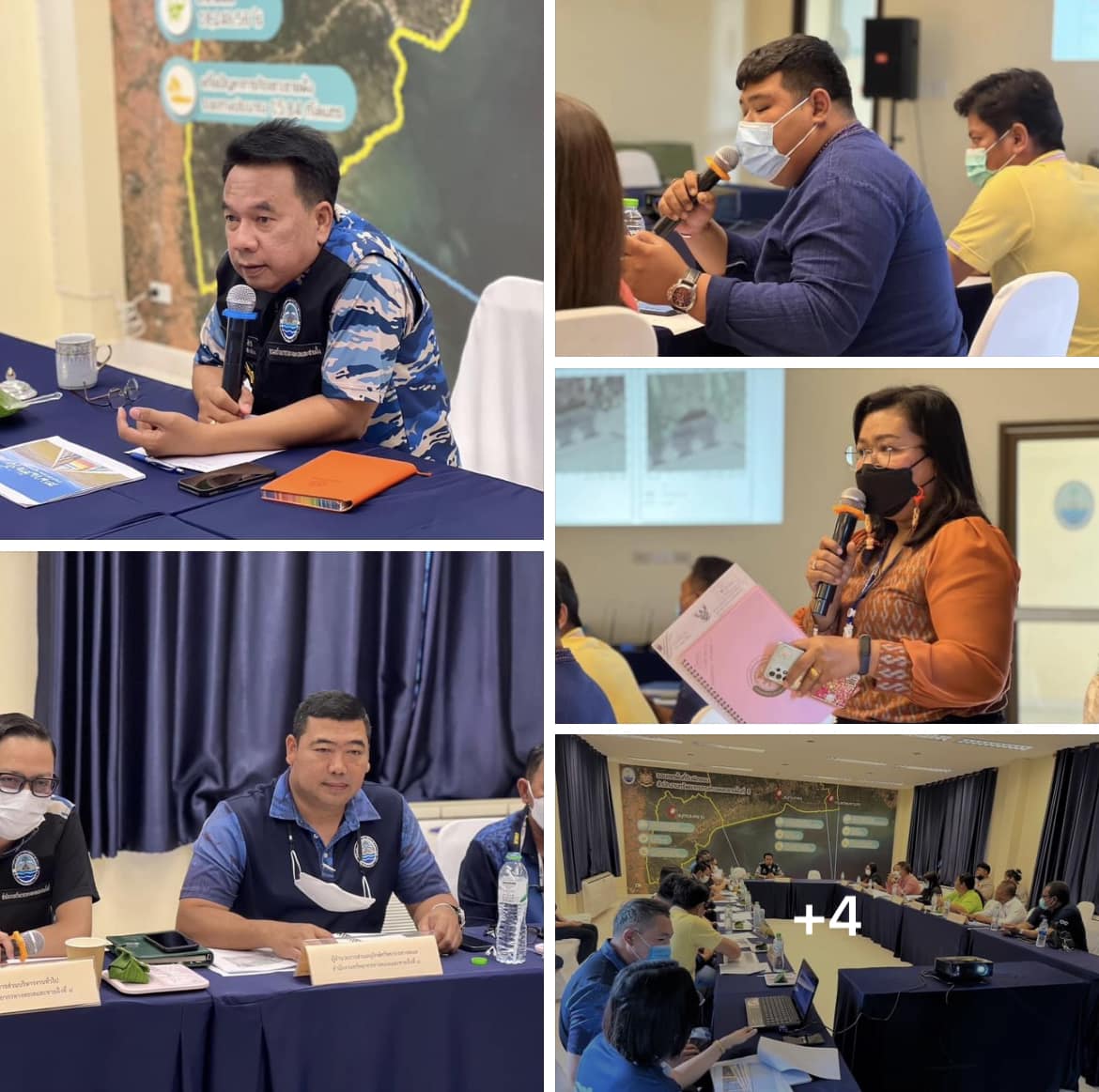 กรมทะเลชายฝั่ง ประชุมโครงการพิจารณาจัดทำพื้นที่โครงสร้าง Land mark และฟื้นฟูสิ่งแวดล้อม จ.สมุทรสาคร