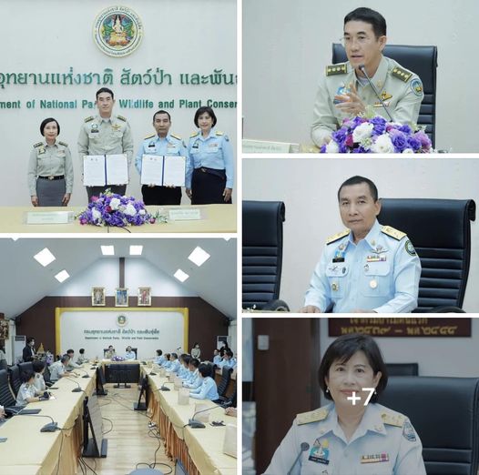 กรม ทช. ร่วมกับกรม อส. ลงนามบันทึกข้อตกลงความร่วมมือ การดำเนินโครงการศึกษาวิจัย และฟื้นฟูทรัพยากรทางทะเลและชายฝั่งฯ