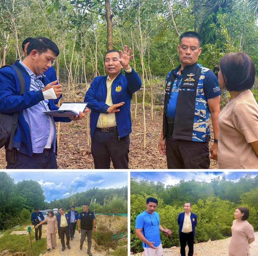 รรท.อทช. ลงพื้นที่ติดตามการเตรียมความพร้อมการจัดงาน วันสากลเพื่อการอนุรักษ์ระบบนิเวศป่าชายเลน (วันป่าชายเลนโลก) จ.กระบี่