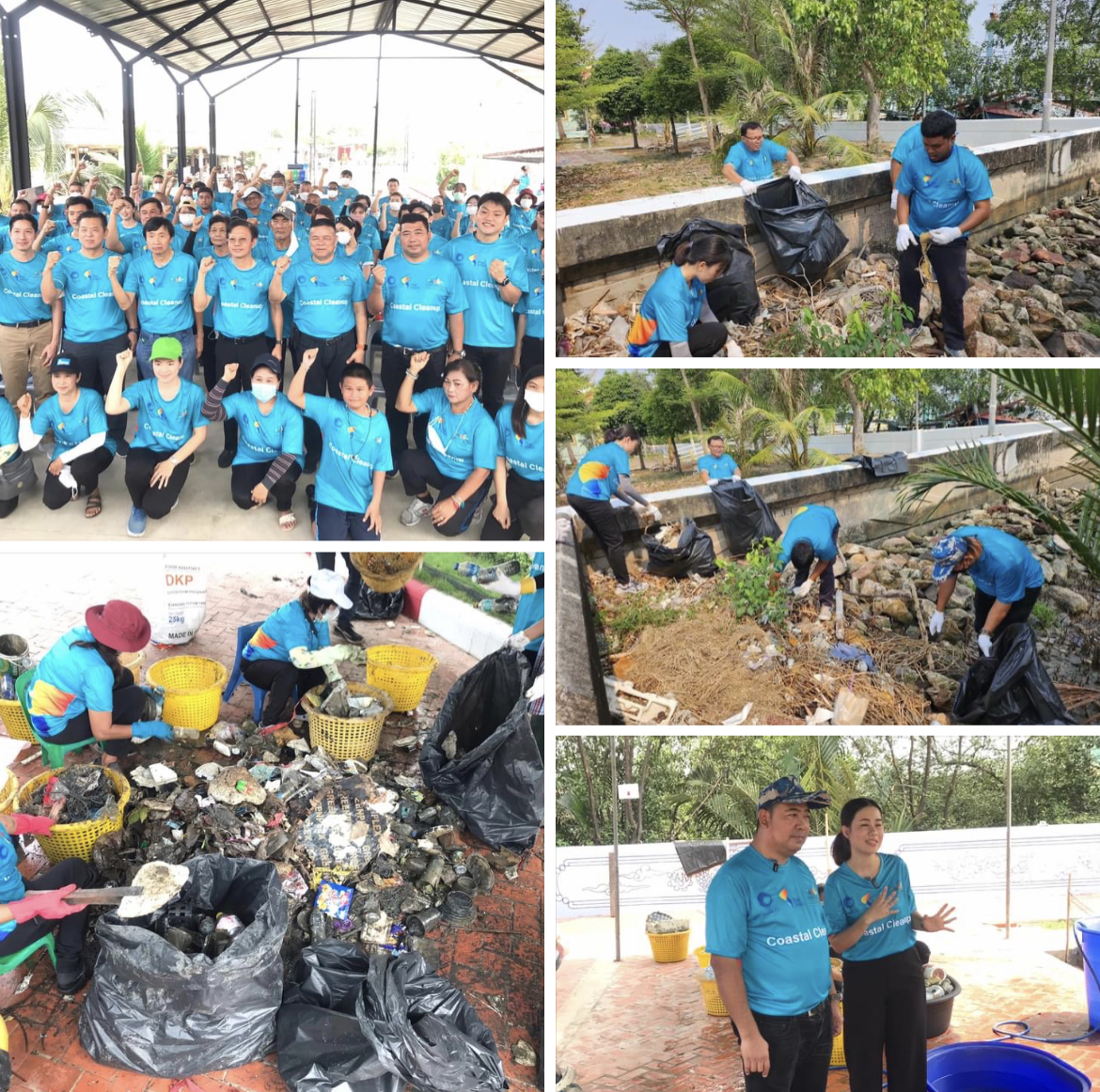 กรมทะเลชายฝั่ง ร่วมโครงการ “ลดขยะทะเลด้วยพลังอาสา” จังหวัดสมุทรสาคร