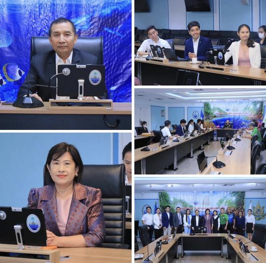 ทช. ร่วมกับ SCGC ประชุมหารือติดตามความคืบหน้าการดำเนินงานที่สอดคล้องในด้านต่างๆ ร่วมกัน