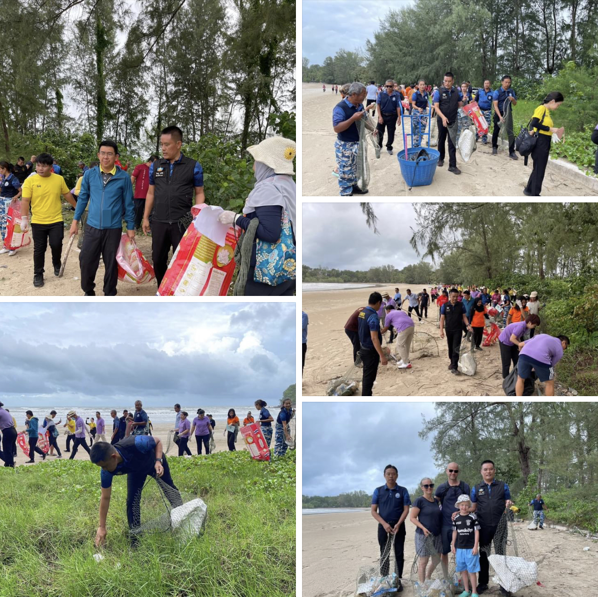 กรมทะเลชายฝั่ง ร่วมกิจกรรมเกาะลันตา ร่วมใจ รักษ์ชายหาด จ.กระบี่