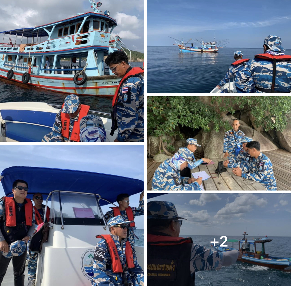 กรมทะเลชายฝั่ง ลาดตระเวนเชิงคุณภาพทางทะเล เกาะเต่า จ.สุราษฎร์ธานี