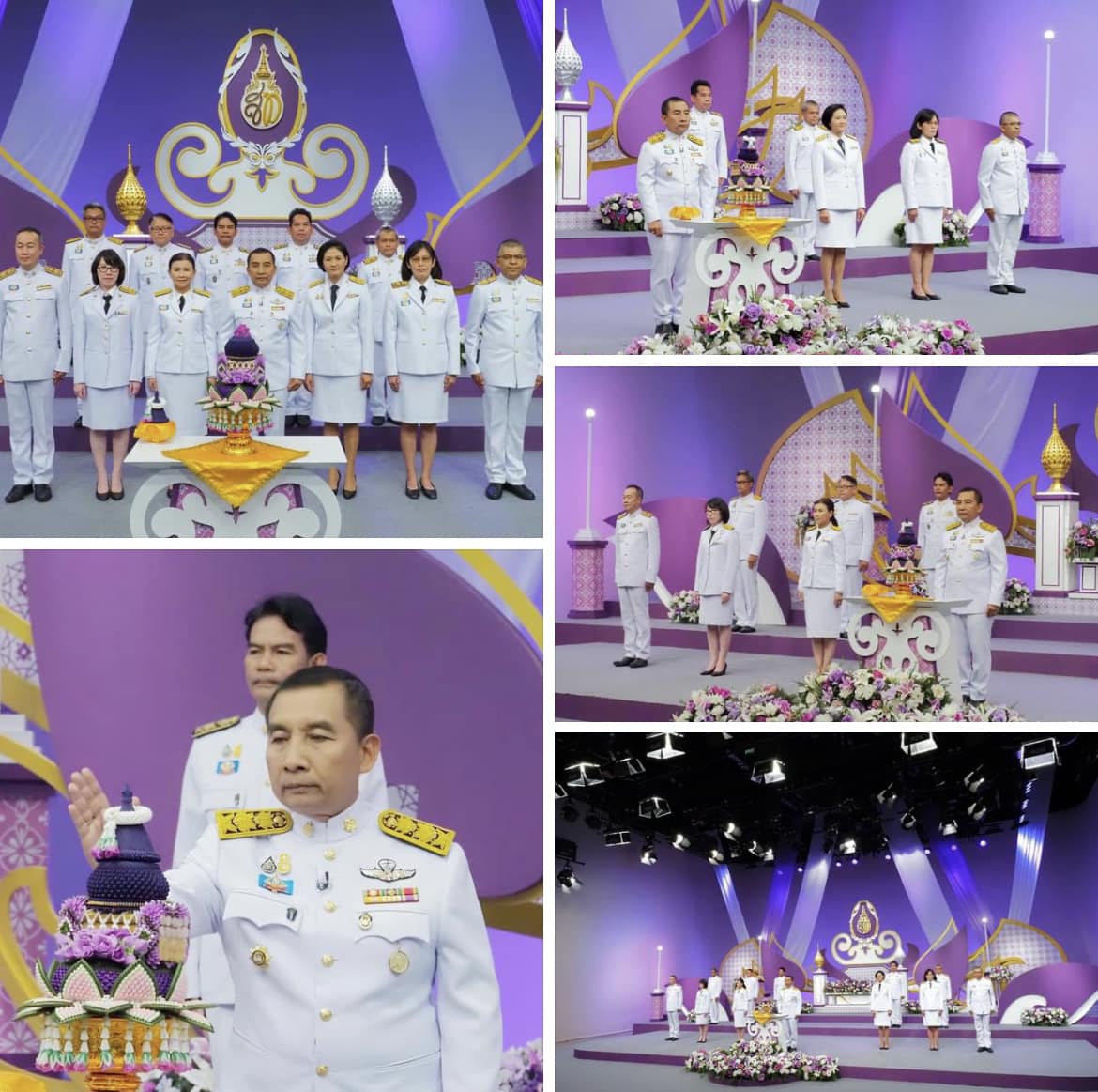 "รรท.อทช." นำคณะผู้บริหาร ทช. บันทึกเทปถวายพระพรชัยมงคล สมเด็จพระนางเจ้าฯ พระบรมราชินี