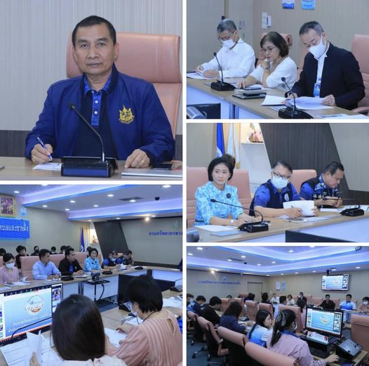 กรม ทช. ประชุมคณะกรรมการดำเนินการจัดกิจกรรมวันทะเลโลก ประจำปี 2566 ครั้งที่ 1/2566