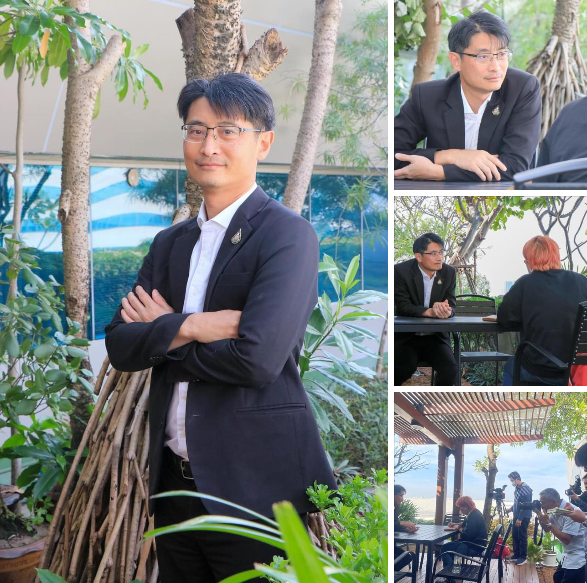 อธิบดี ทช. ให้สัมภาษณ์สื่อมวลชนถึงนโยบายการดำเนินงาน และการบริหารจัดการทรัพยากรทางทะเลและชายฝั่ง