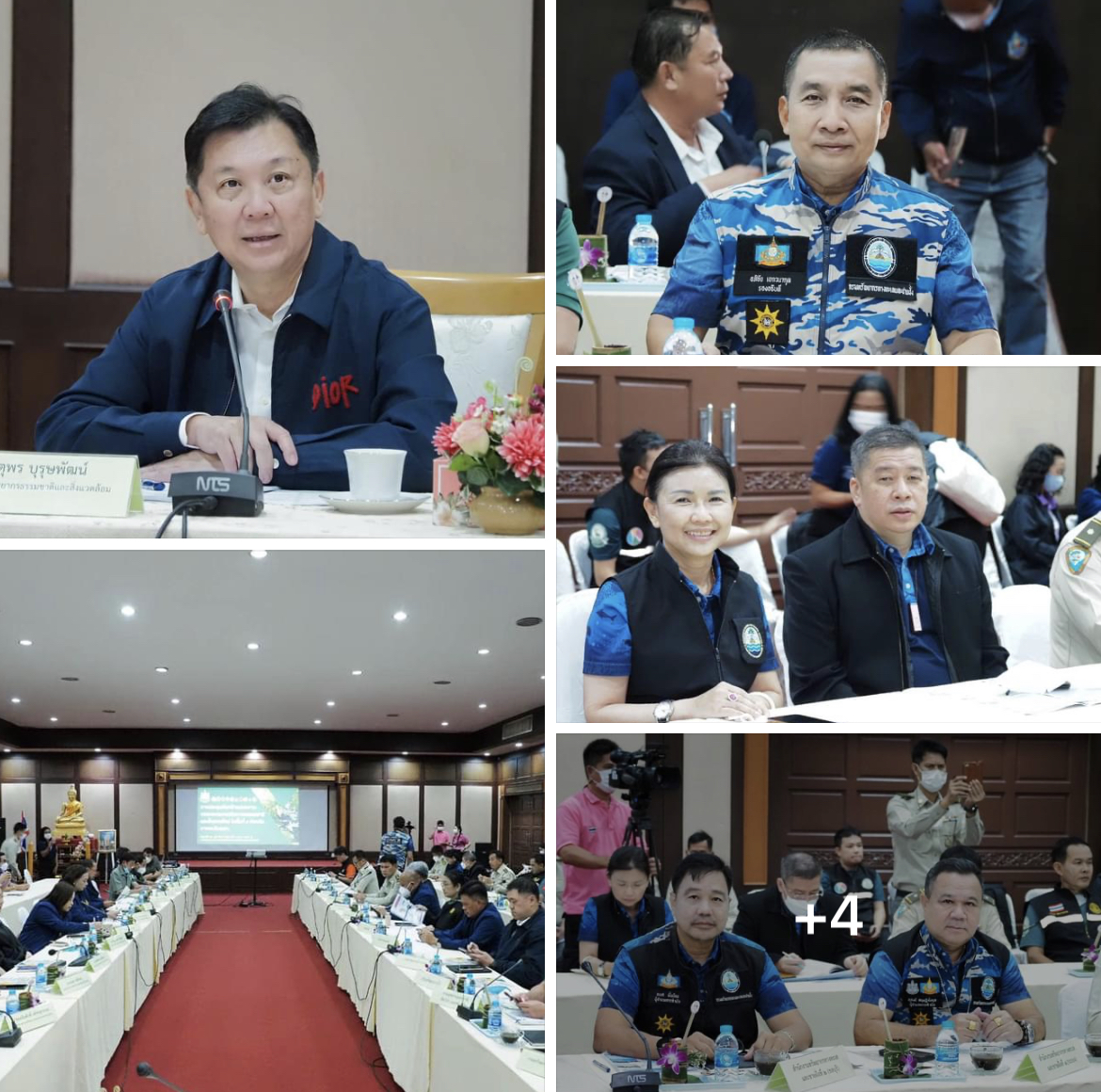 ปลัด ทส. เป็นประธานการประชุมหัวหน้าหน่วยงาน ทส. ในพื้นที่ 8 จังหวัด ภาคตะวันออก