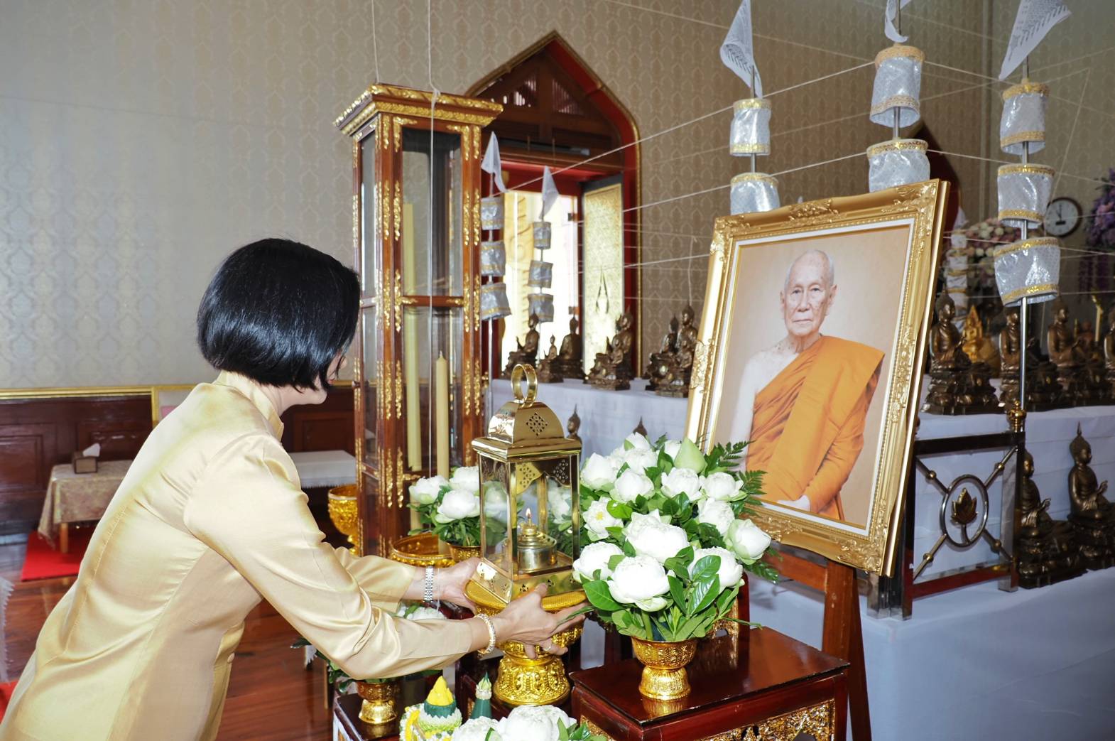 สมเด็จพระสังฆราช ประทานไฟพระฤกษ์ แก่กรมทะเลชายฝั่ง ประกอบพิธีพุทธาภิเษก "พระพุทธศรีรัตนาสมุทราภิรักษ์"