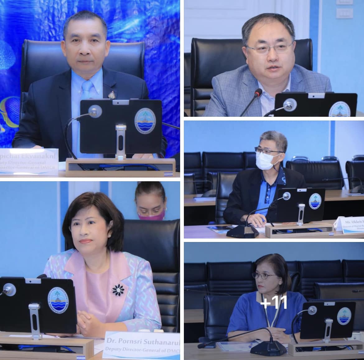 กรมทะเลและชายฝั่ง ประชุมหารือ สถาบันสมุทรศาสตร์ภายใต้สภาวิทยาศาสตร์แห่งชาติจีน (IOCAS) ด้านการวิจัยทางทะเล