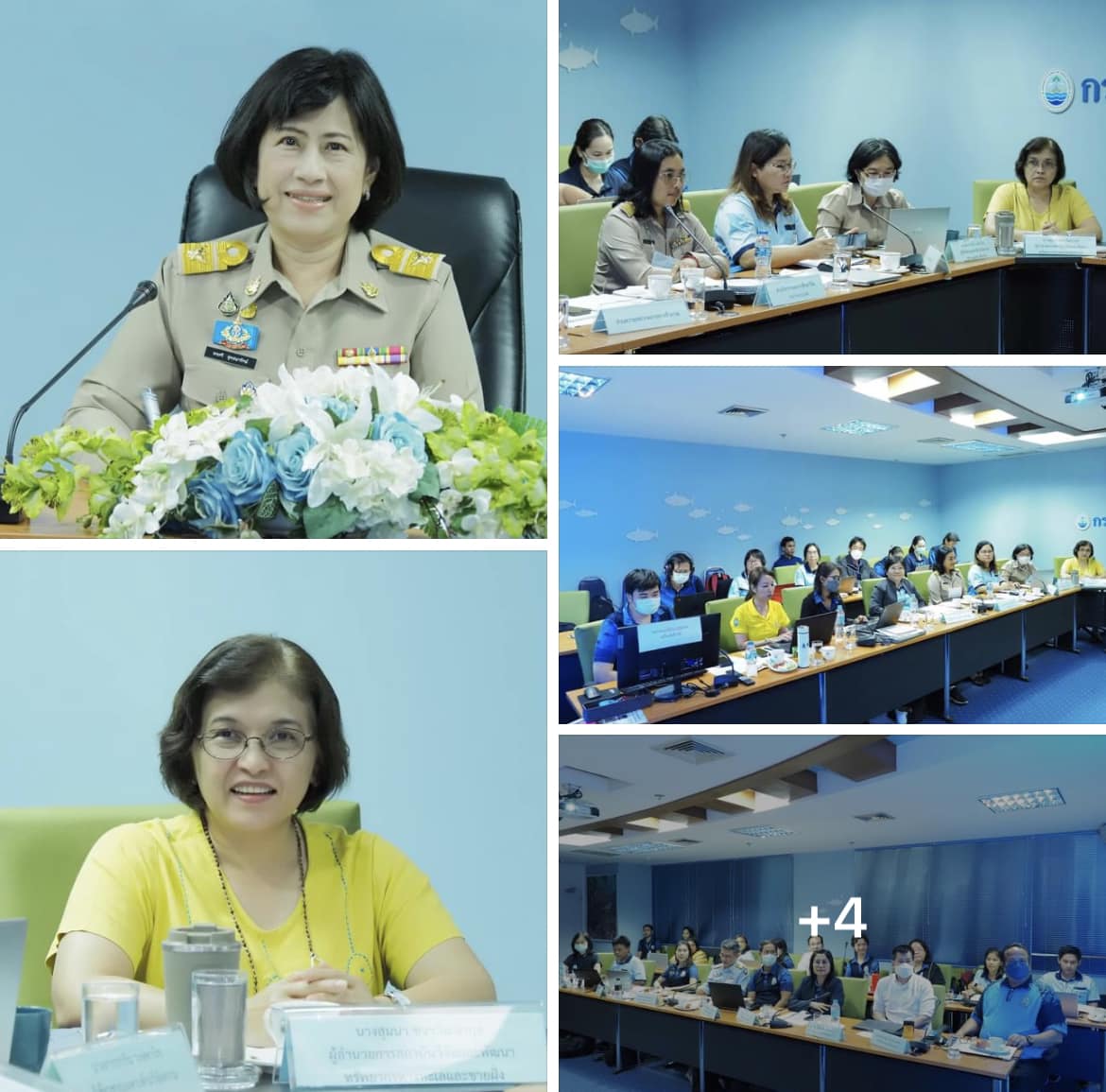 "รองอธิบดี พรศรี" เปิดประชุมสัมมนาพร้อมติดตามผลการปฏิบัติงานและการใช้จ่ายงบประมาณ ปี พ.ศ. 2566 สถาบันวิจัยและพัฒนา ทช.