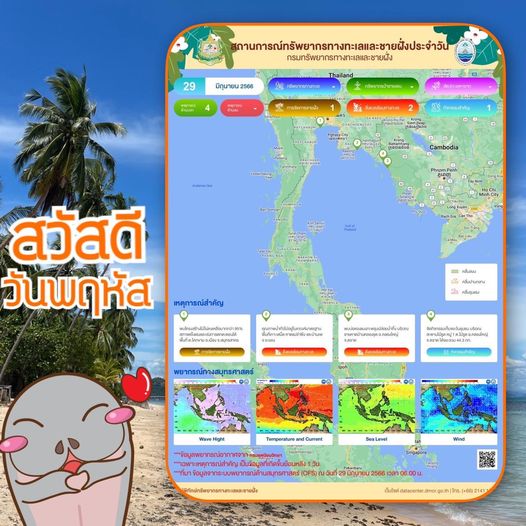 ทะเลไทยมีอะไร สรุปสถานการณ์ทรัพยากรทางทะเลและชายฝั่ง