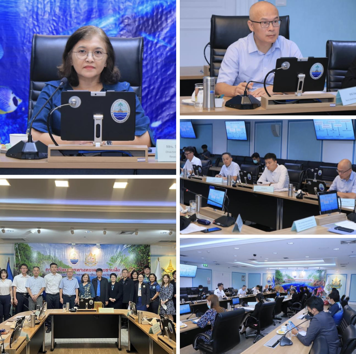 กรมทะเลชายฝั่ง ต้อนรับและร่วมหารือ Guangxi Oceanic Administration (GOA) สาธารณรัฐประชาชนจีน