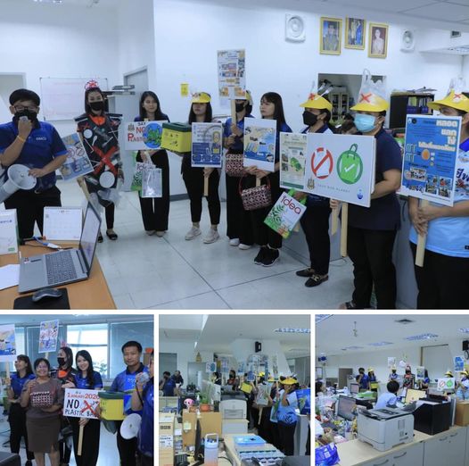 กรมทะเลชายฝั่ง รณรงค์ประชาสัมพันธ์ และให้ความรู้เกี่ยวกับการ ลด และคัดแยกขยะมูลฝอยในหน่วยงาน