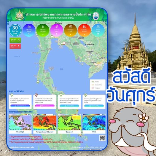 ทะเลไทยมีอะไร สรุปสถานการณ์ทรัพยากรทางทะเลและชายฝั่ง