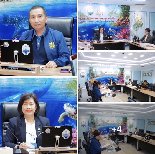 กรม ทช. จัดประชุมคณะทำงานโครงการประกวดชุมชนชายฝั่งปลอดขยะ ครั้งที่ 2/2566