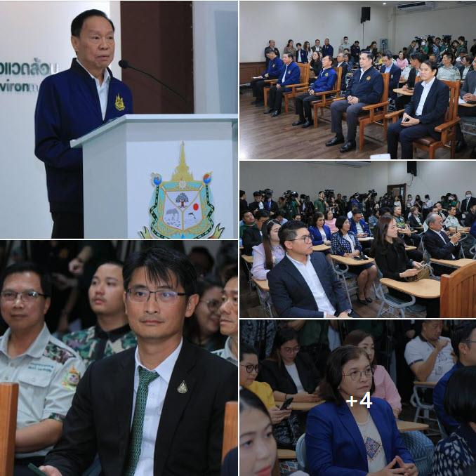พัชรวาท รัฐมนตรี ทส. ร่วมเป็นสักขีพยานการส่งมอบเงินระดมทุนของโครงการ Zero Starving Sea Turtles : อิ่มท้องน้องเต่าให้กับกรมทะเล